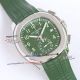 swiss Patek Philippe Aquanaut Chronograph 5968 green dial rubber strap  Replica Watch (9)_th.jpg